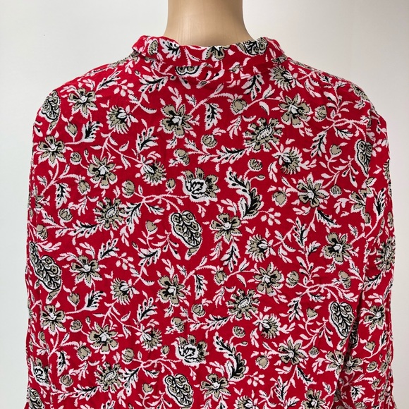 J. Jill pink long sleeve with collar XL (#25) - Picture 7 of 8